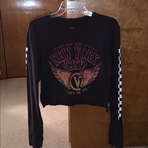 Vans cropped long sleeve